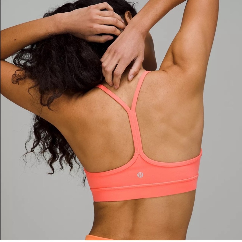 Lululemon Coral Flow Y Sports Bra